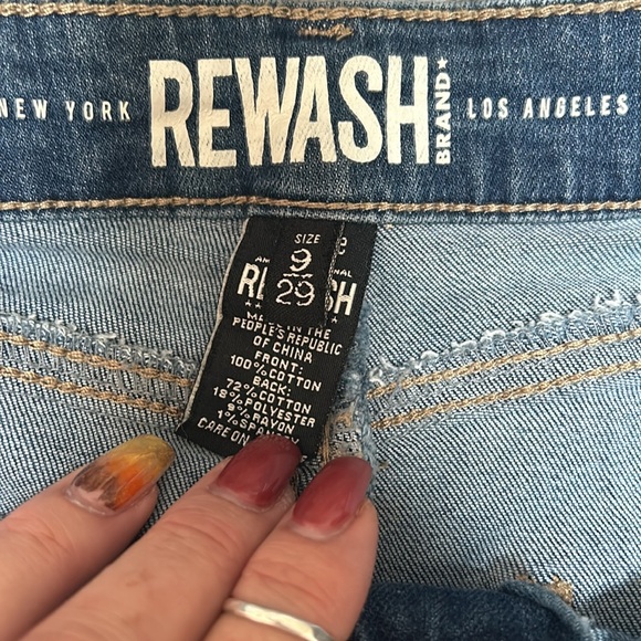 Rewash, size 9 denim skirt - Picture 2 of 3